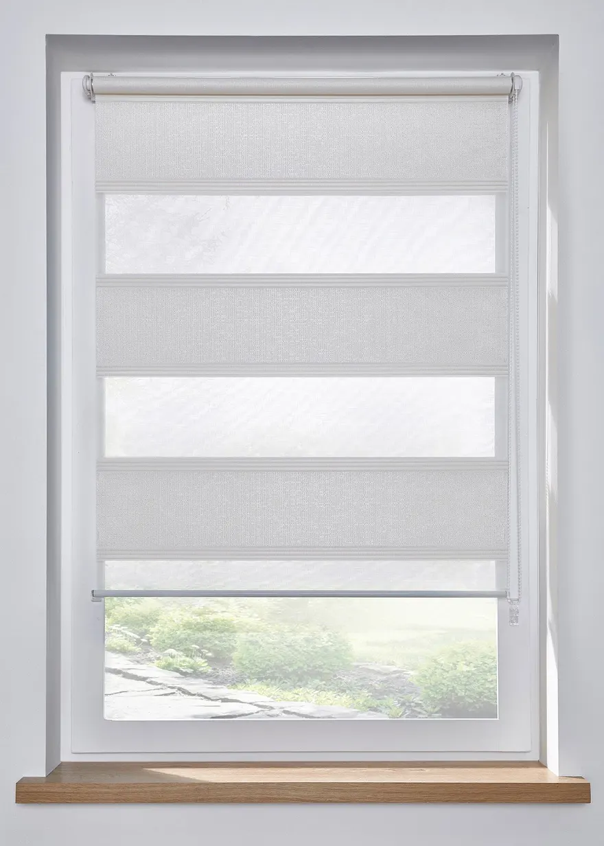 Doppelrollo mit Strukturgewebe in beige - bpc living bonprix collection Doppelrollo mit Strukturgewebe in beige - bpc living bonprix collection