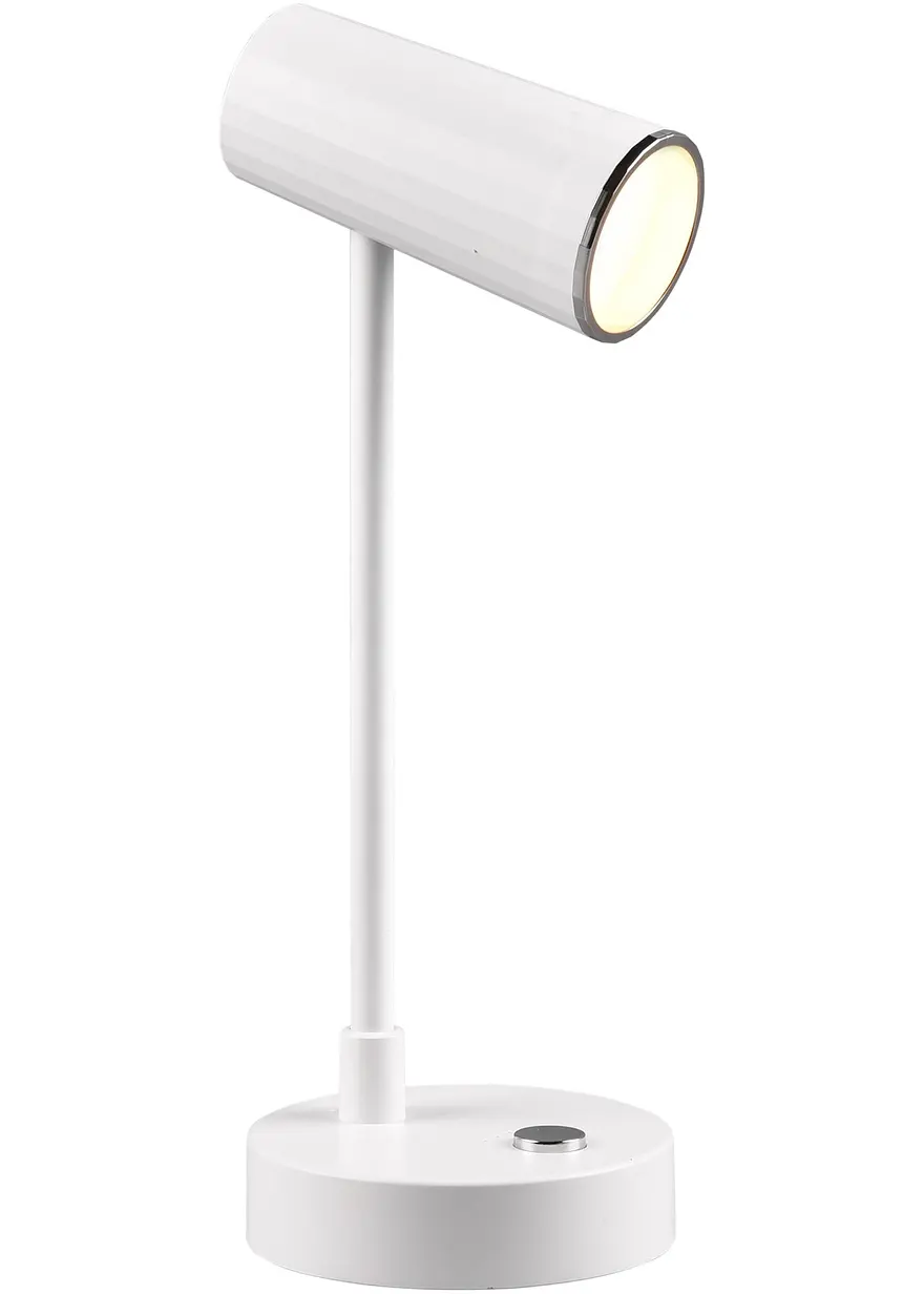 Tischleuchte mit USB Anschluss in weiß - bpc living bonprix collection Tischleuchte mit USB Anschluss in weiß - bpc living bonprix collection