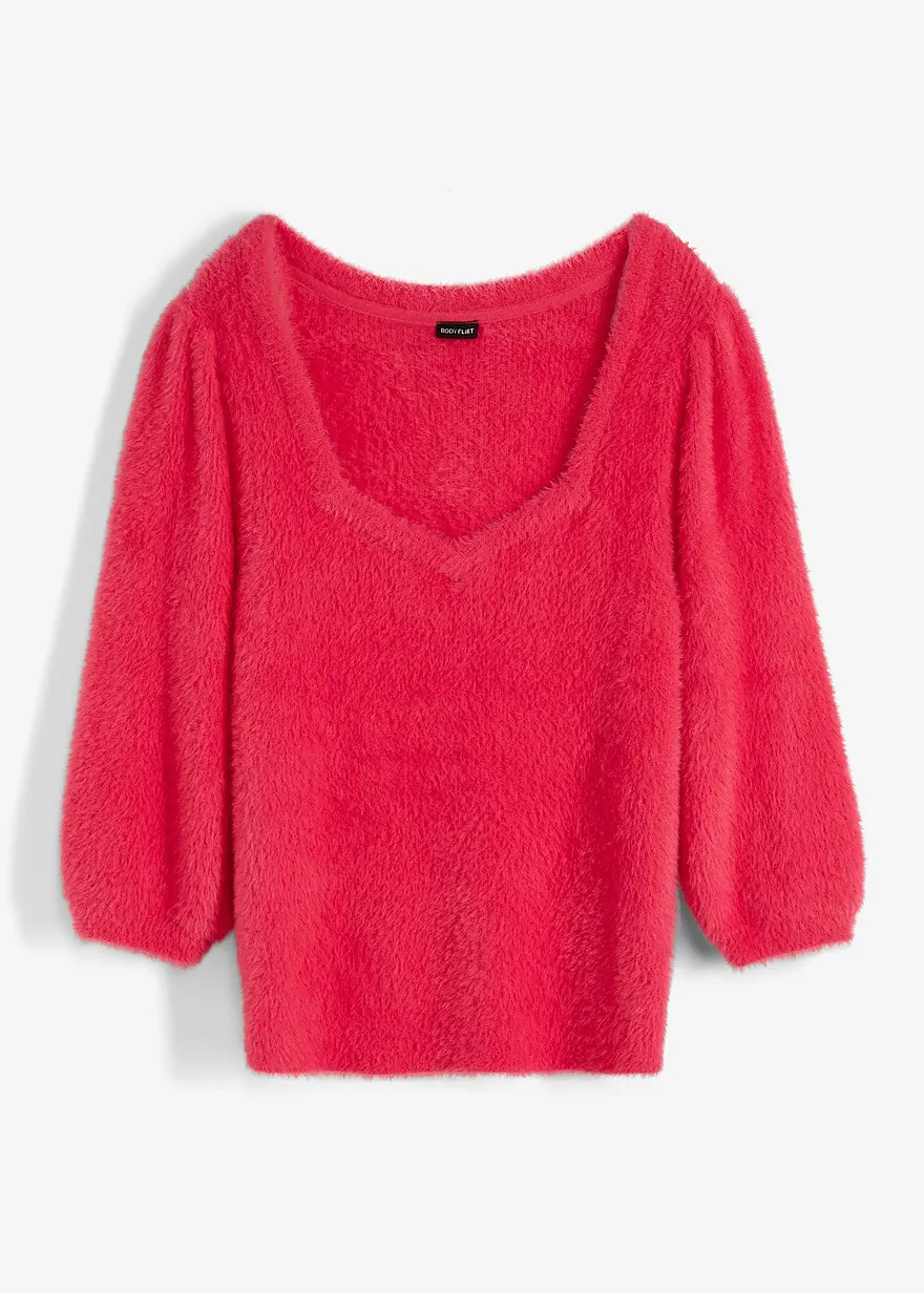 Pullover in pink von vorne - bonprix Pullover in pink von vorne - bonprix