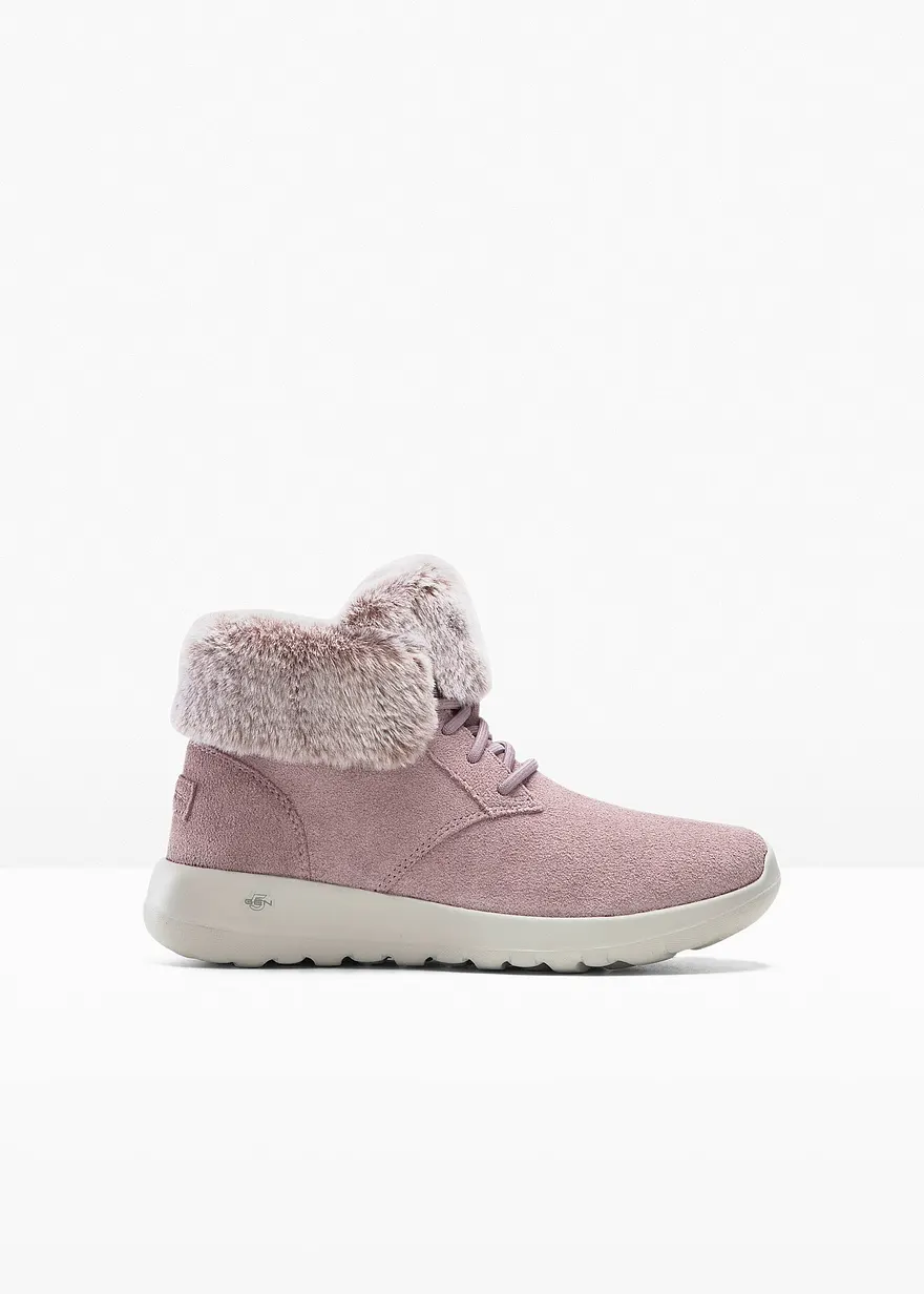 Skechers Schnür Boot in lila von vorne - Skechers Skechers Schnür Boot in lila von vorne - Skechers