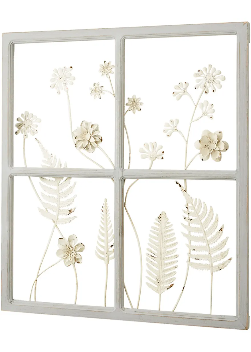 Wanddeko mit Blumen/Gräsern in grau - bpc living bonprix collection Wanddeko mit Blumen/Gräsern in grau - bpc living bonprix collection