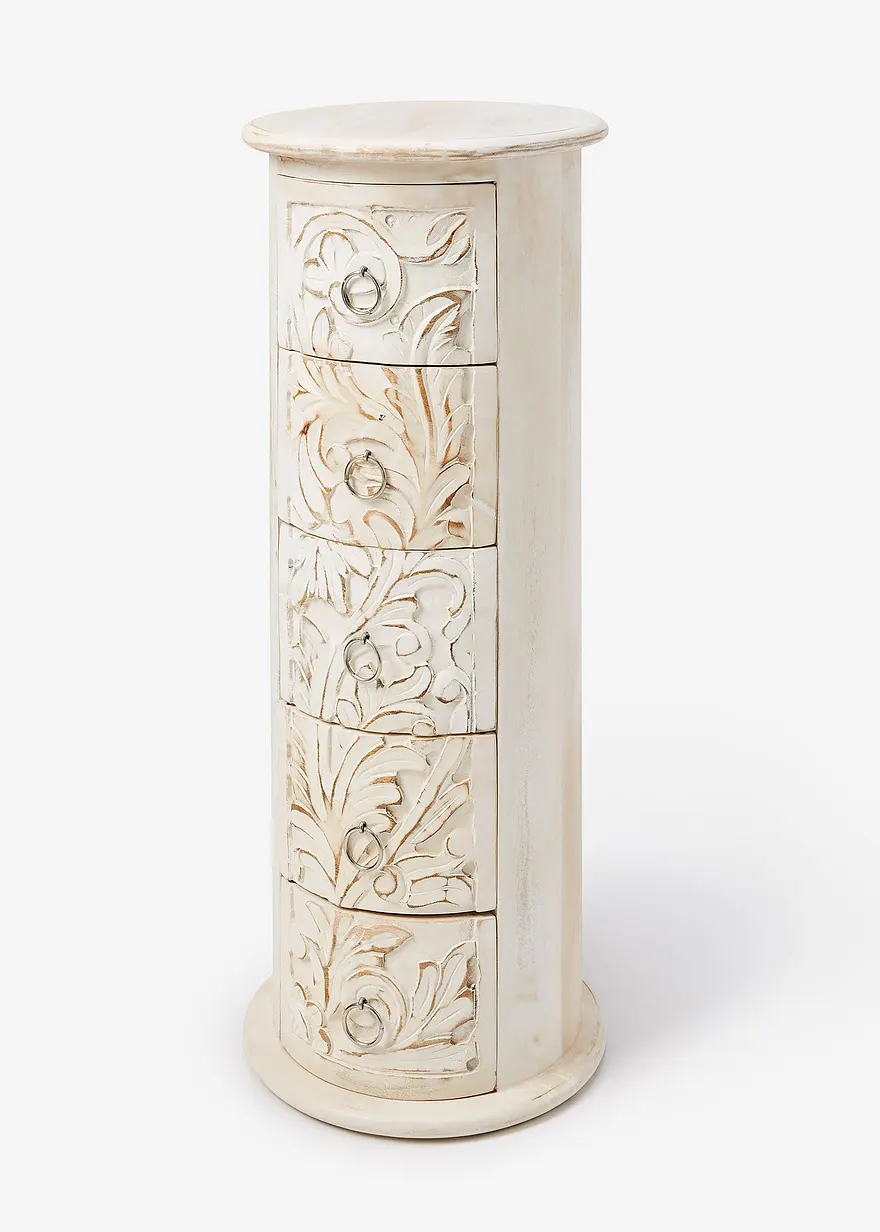 Kommode rund in beige von vorne - bpc living bonprix collection Kommode rund in beige von vorne - bpc living bonprix collection