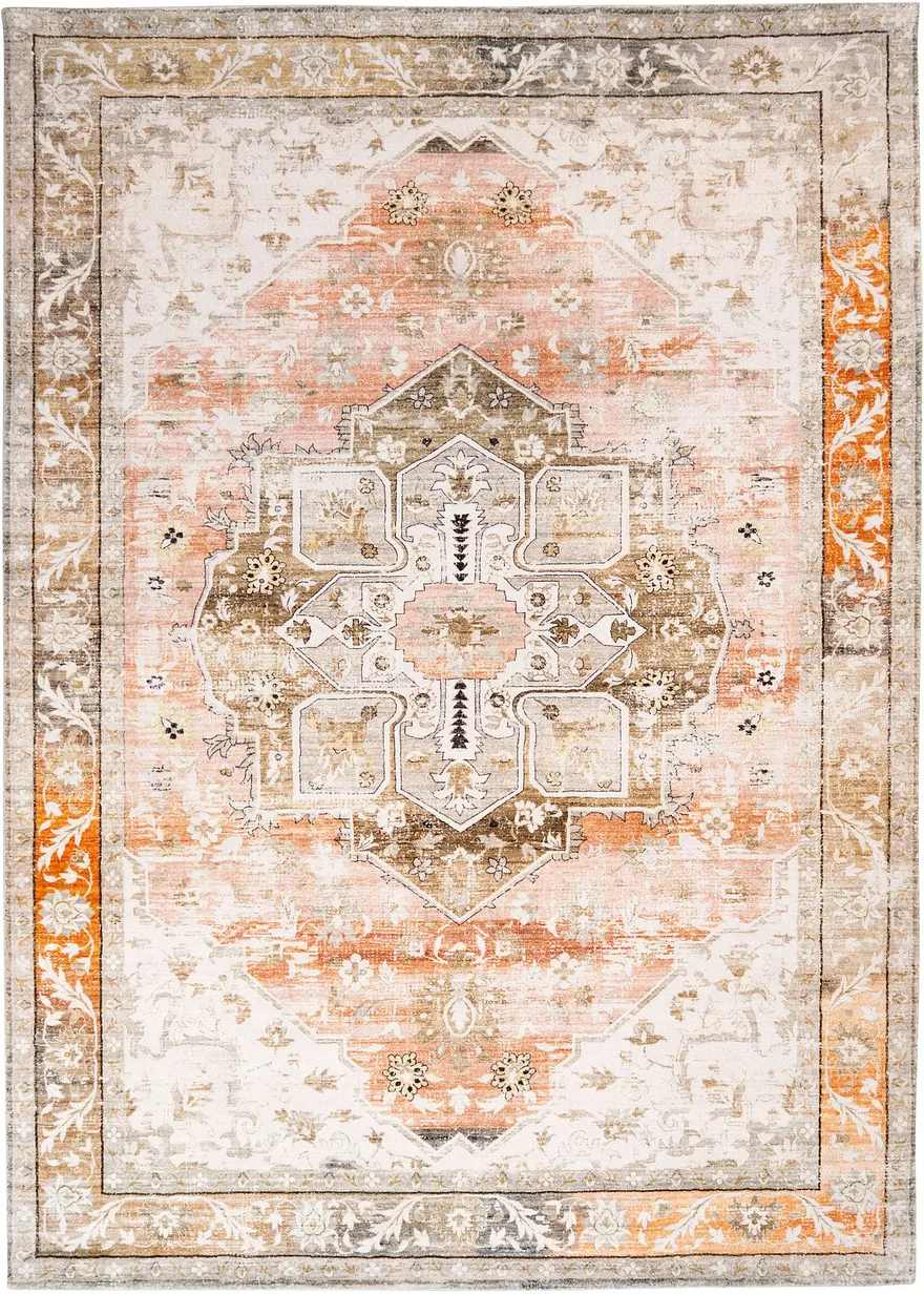 Teppich mit Orientmusterung in Vintageoptik in beige - bpc living bonprix collection Teppich mit Orientmusterung in Vintageoptik in beige - bpc living bonprix collection