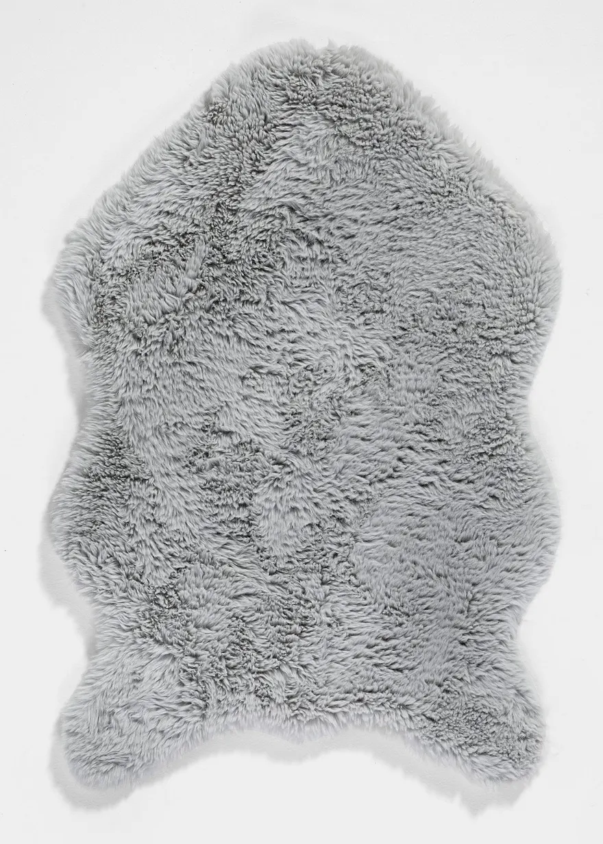 Synthetik Softfell in grau - bonprix Synthetik Softfell in grau - bonprix
