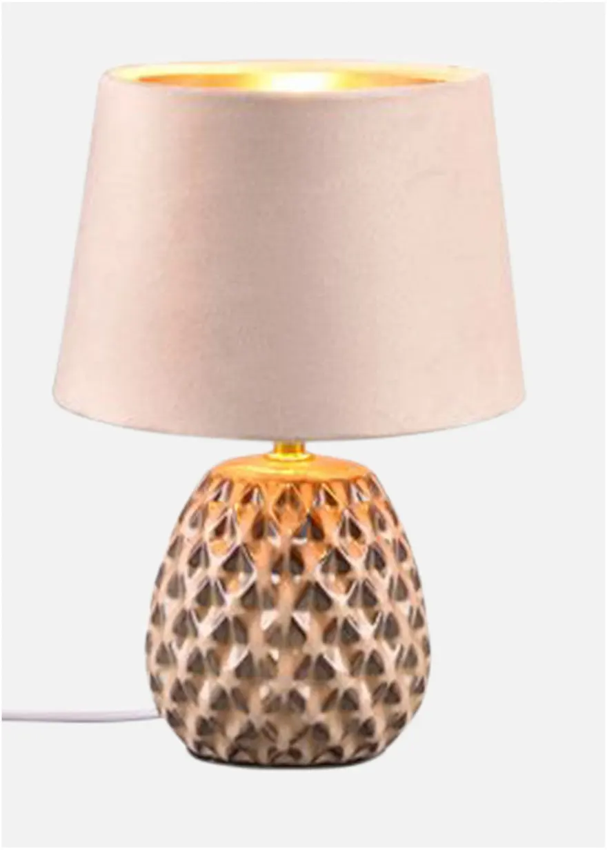 Trio Tischleuchte in beige - Trio Leuchten Trio Tischleuchte in beige - Trio Leuchten