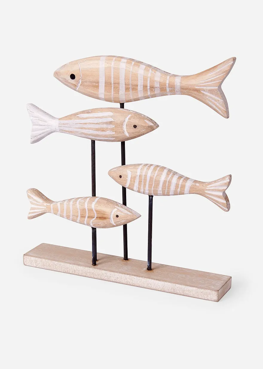 Deko-Figur Fische in beige - bonprix Deko-Figur Fische in beige - bonprix