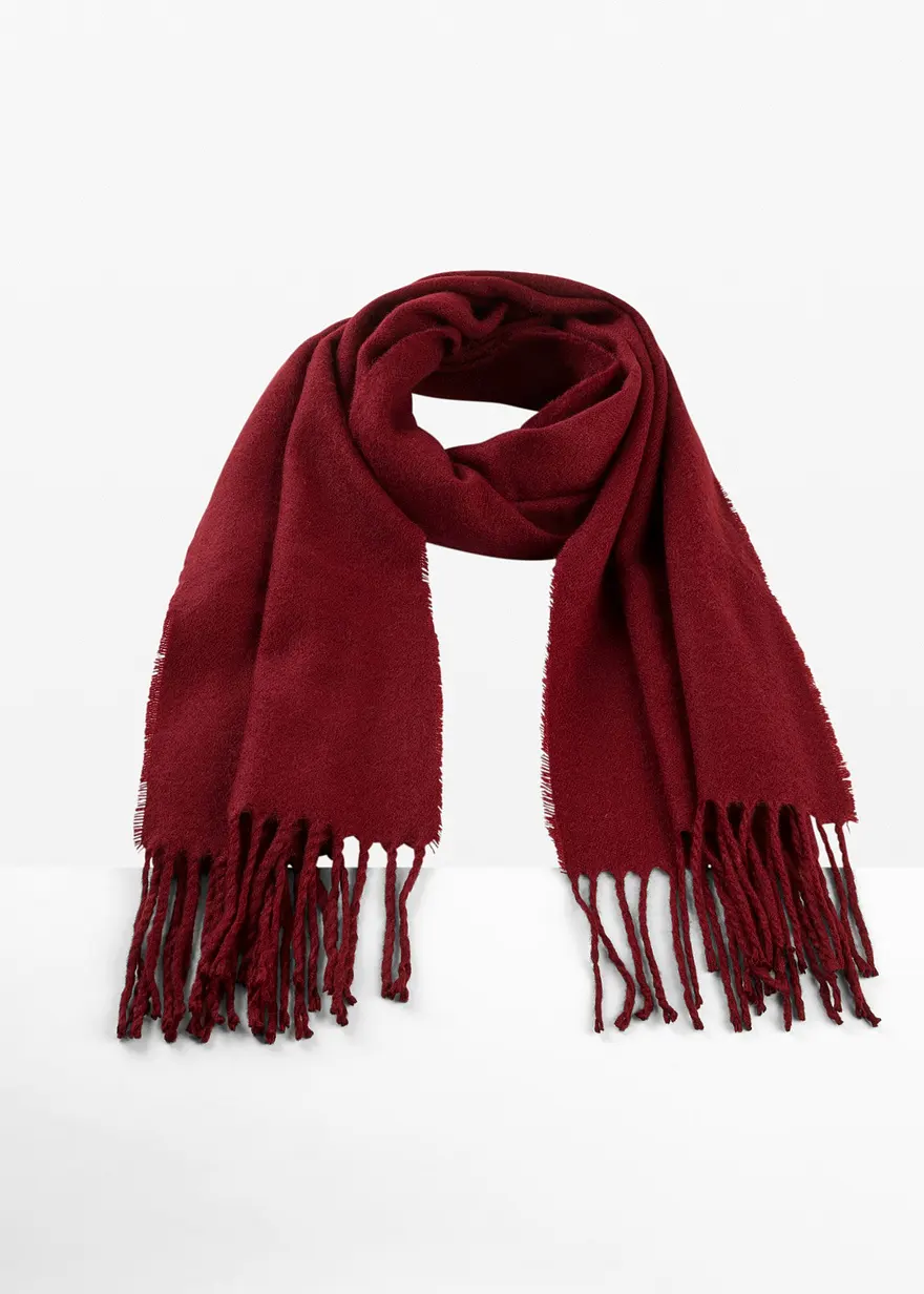 Schal in rot von vorne - bonprix Schal in rot von vorne - bonprix