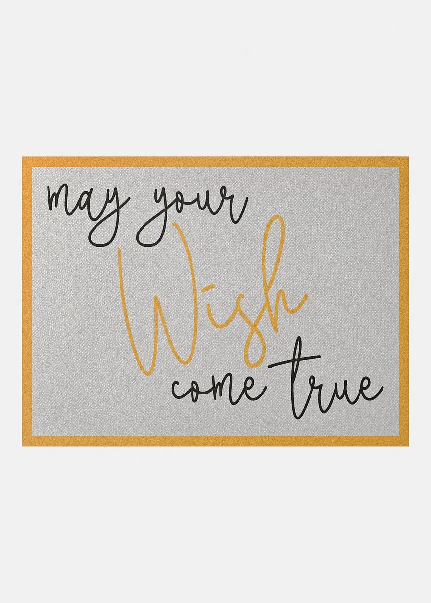 Fußmatte mit weihnachtlichem Statement in grau von vorne - bonprix Fußmatte mit weihnachtlichem Statement in grau von vorne - bonprix