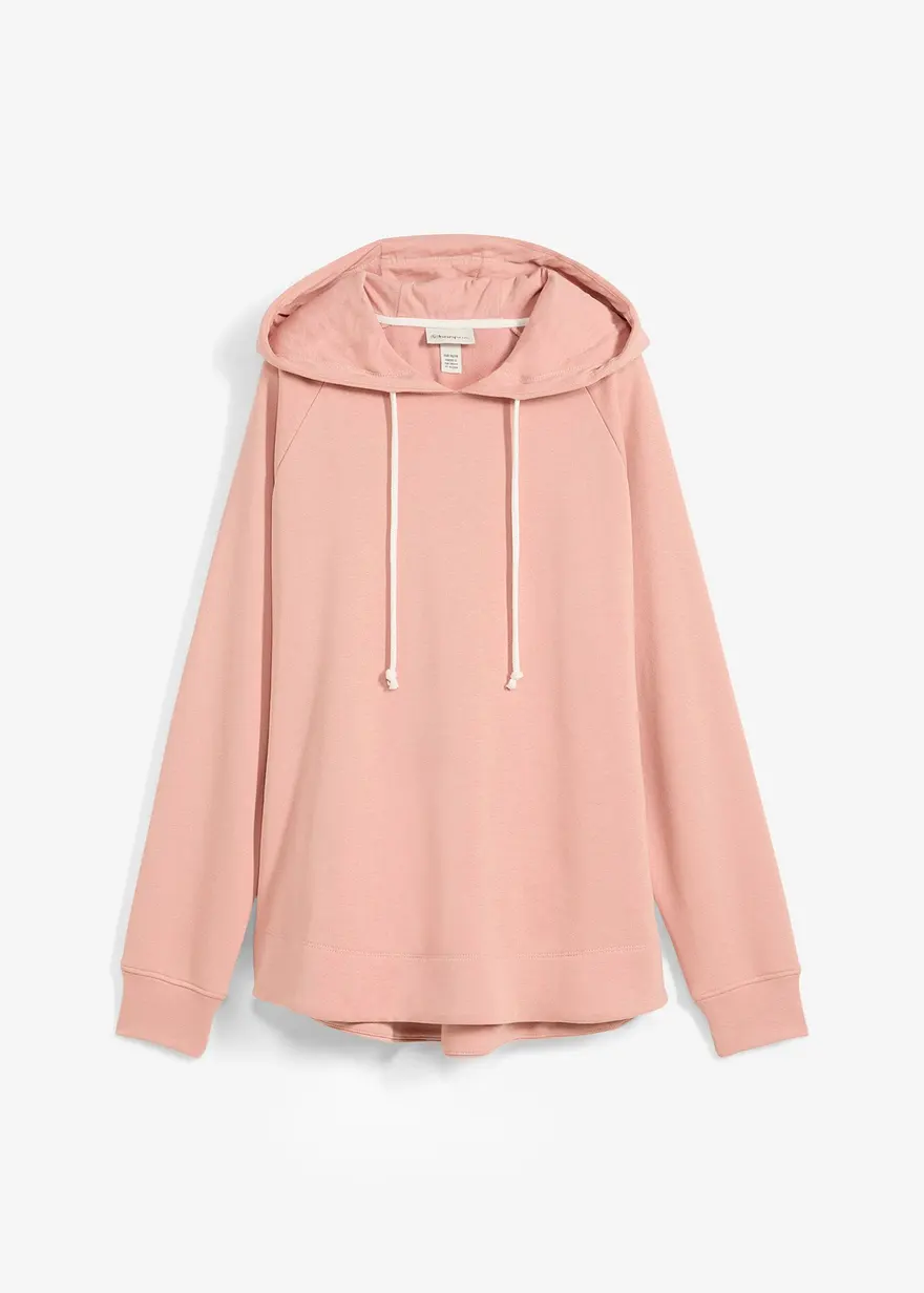 Hoodie mit Kapuze in rosa von vorne - bonprix Hoodie mit Kapuze in rosa von vorne - bonprix