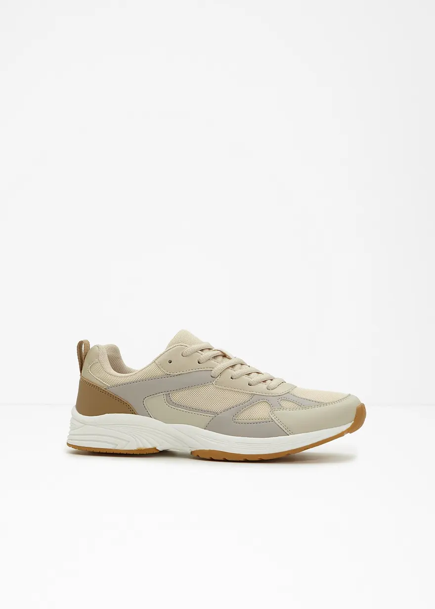 Chunky Sneaker in beige - bonprix Chunky Sneaker in beige - bonprix