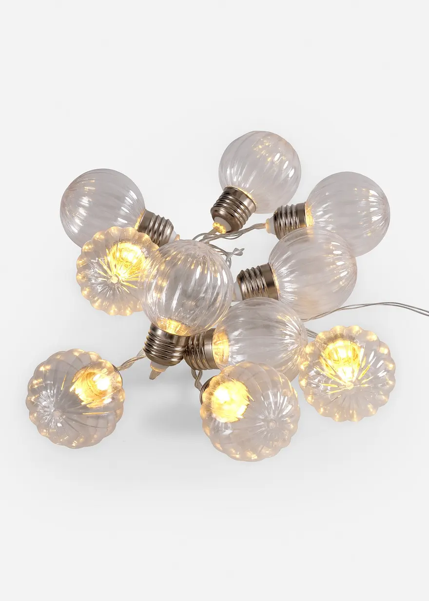 LED-Lichterkette in farblos von vorne - bonprix LED-Lichterkette in farblos von vorne - bonprix