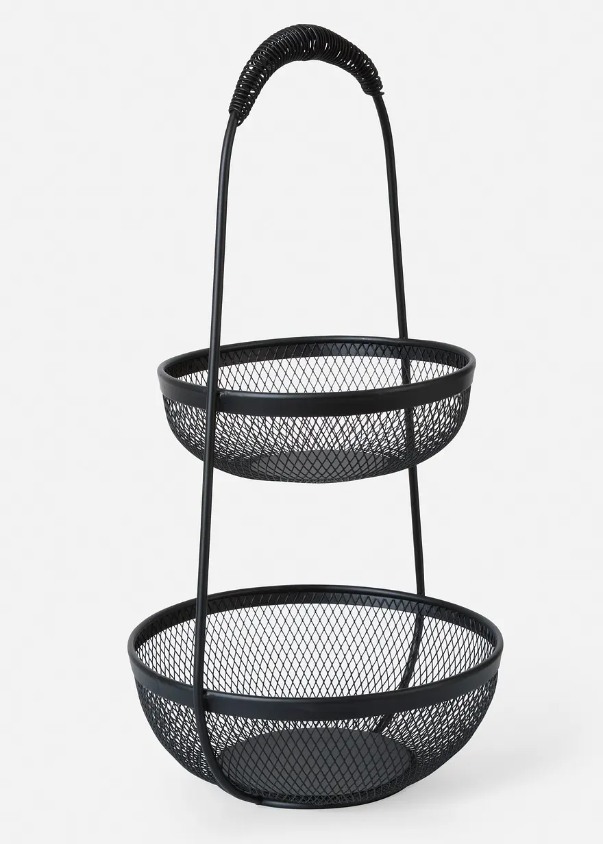 Etagere in schwarz von vorne - bonprix Etagere in schwarz von vorne - bonprix
