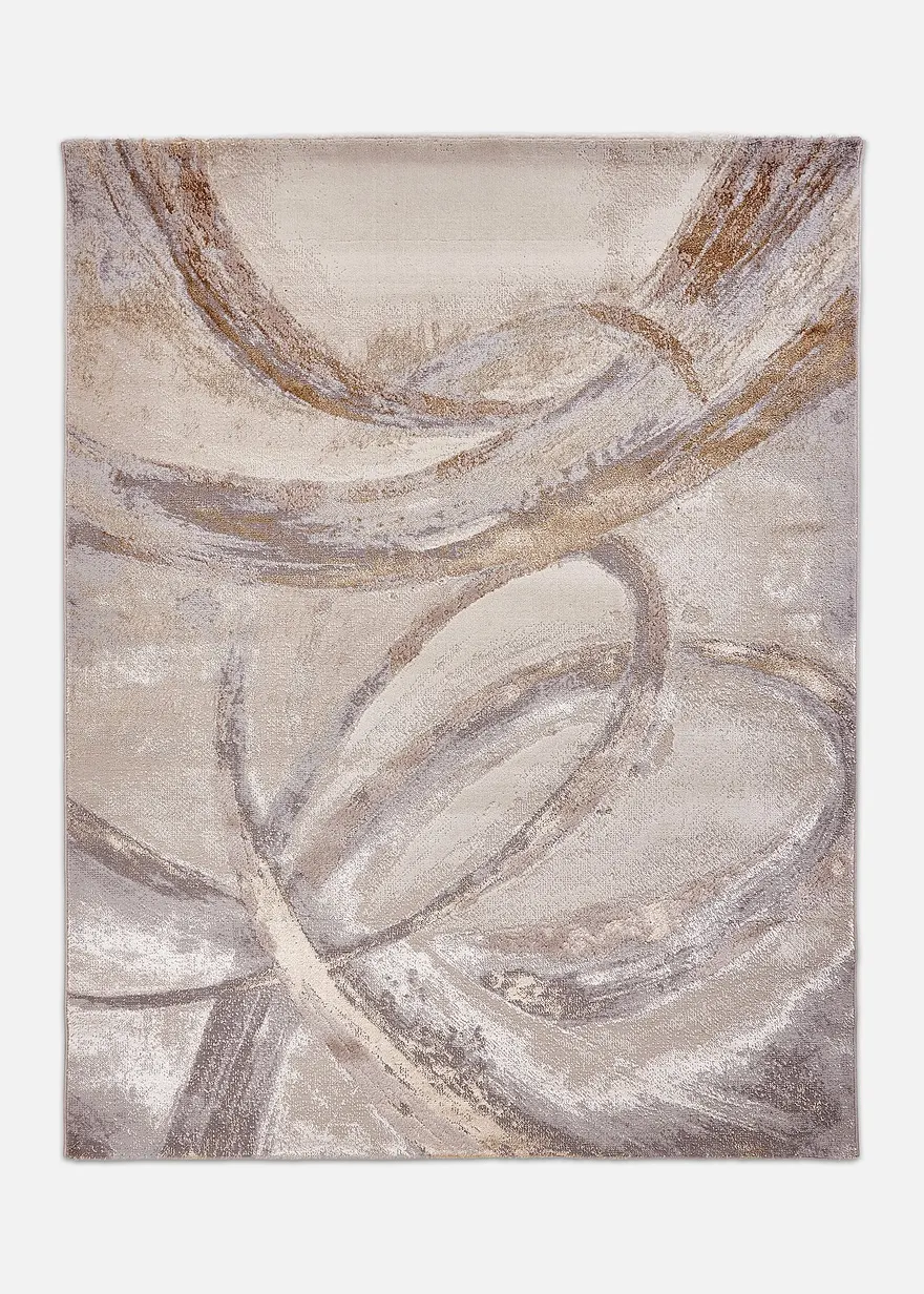 Teppich in moderner Musterung in beige - bonprix Teppich in moderner Musterung in beige - bonprix
