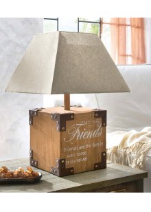 Tischlampe "Friends", Home Collection, natur