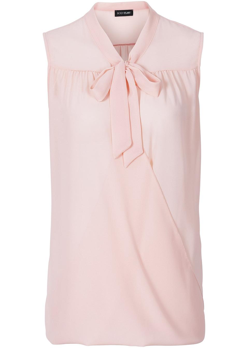 Шифоновая блузка дымчато-розовый - Для женщин - bonprix.ru