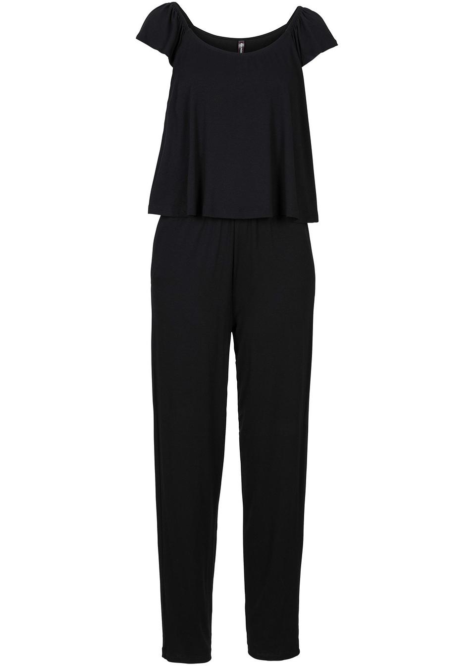 Jumpsuit zwart RAINBOW bonprix.nl