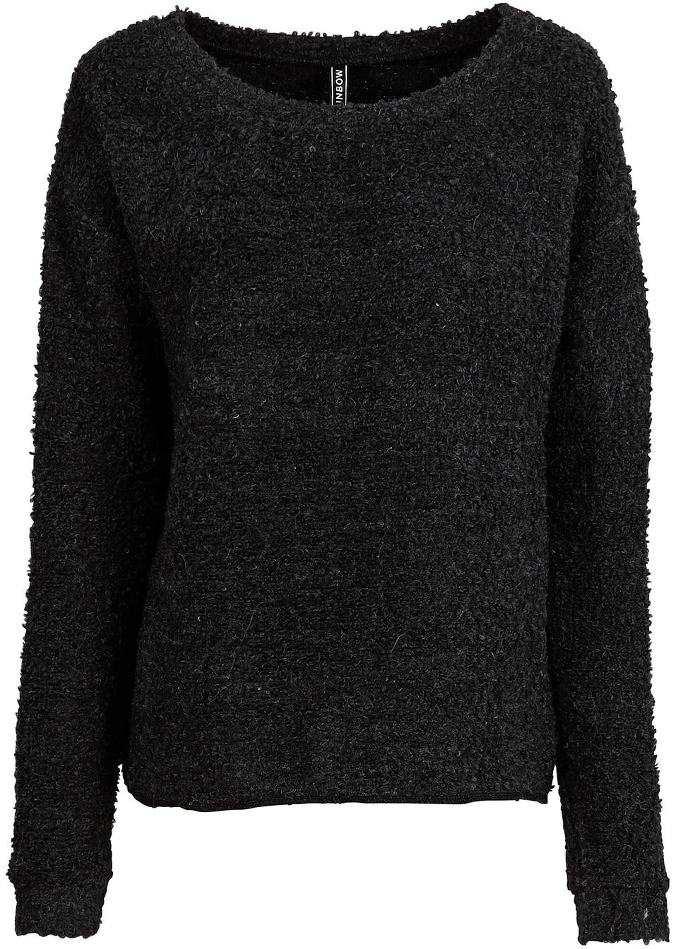 Пуловер антрацитовый - Для женщин - bonprix.ru