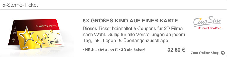 5 Sterne Ticket