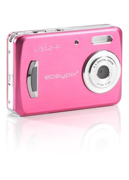 L'appareil photo num&eacute;rique Easypix V512-R, 5 megapixels bleu clair