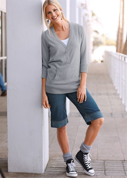 Bermuda di jeans