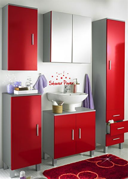 La commode «Marie», 1 porte-Meubles modernes, façades laquées brillantes. Poignées et pieds style aluminium. Tablettes intérieures réglables, tiroirs sur rails en métal. Livrés avec notice de montage. Dimensions (largeur/profondeur/hauteur) : env. 34/30/85 cm.Attention ! Livraison spéciale. Veuillez consulter nos conditions générales de vente.