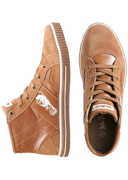 Les baskets camel
