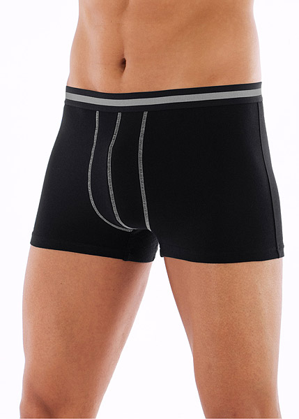 Les boxers (lot de 3) 95% coton, 5% élasthanne.