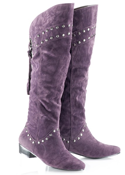 Les cuissardes violet