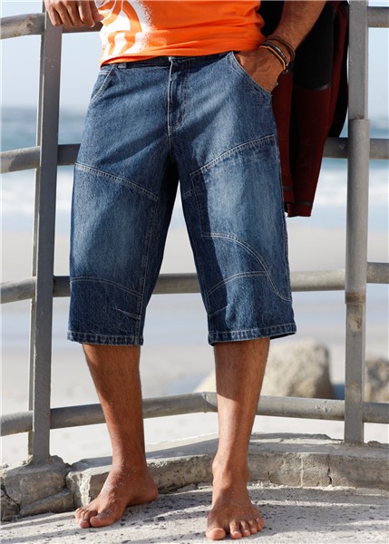 Jeansbermudas