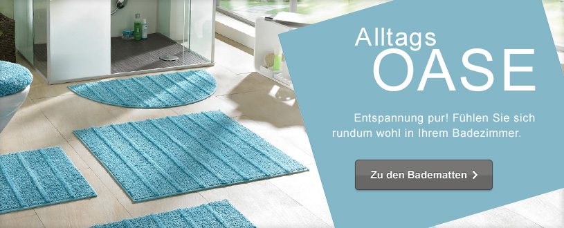 Entspannung pur! Fühlen Sie sich rundum wohl in Ihrem Badezimmer.