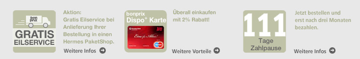 Einkaufen - Mode so günstig bei bonprix