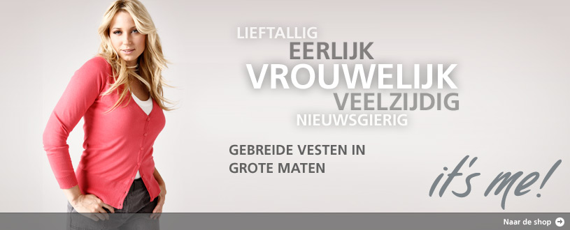individueel, gebreide vesten, XXL, grote maten