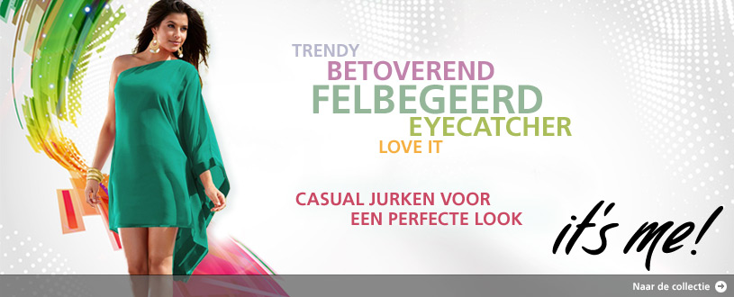 Casual jurken, Perfecte look, Trendy