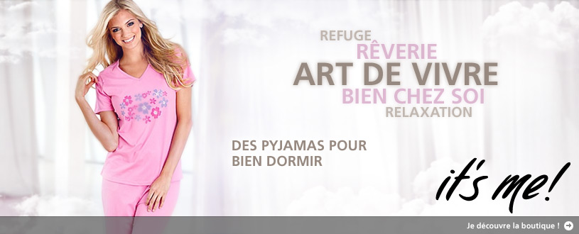 Des pyjamas pour bien dormir