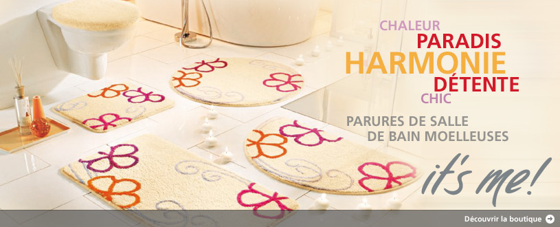 Parures de salle de bain moelleuses