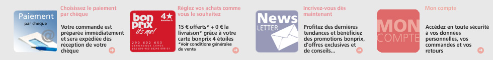 Toutes les tailles au meme prix