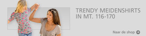 TRENDY MEIDENSHIRTS IN MT. 116 - 170
