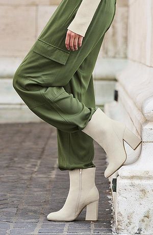 Inspiration - Parachute Hose - dunkelkhaki