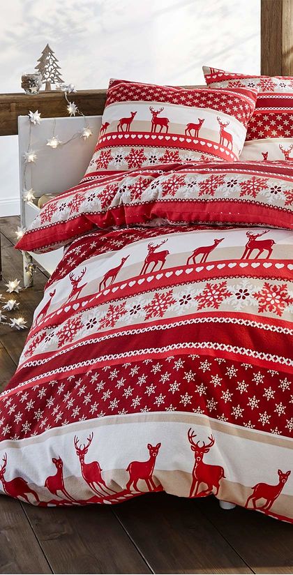Weihnachtsbettwäsche: Weihnachten auch im Schlafzimmer