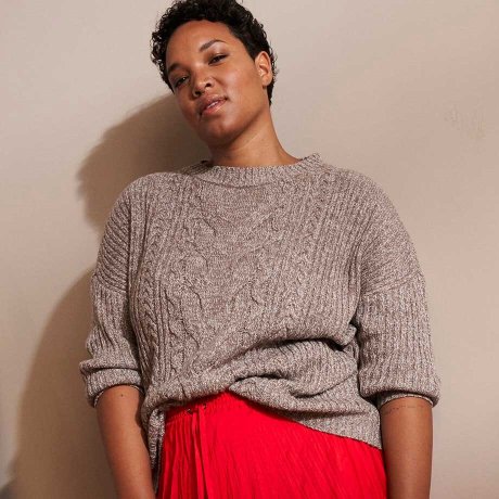 Damen - Große Größen - Mode  - Pullover & Strickjacken - Pullover