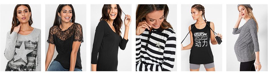 Damen Shirts Fur Jede Saison Online Kaufen Bonprix