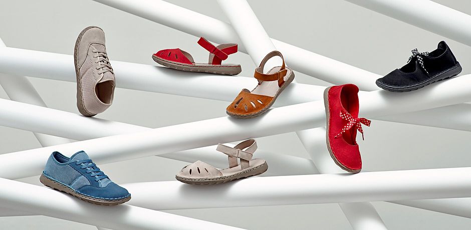 Damen - Schuhe - Lederschuhe