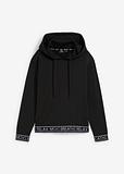 Hooded thermal sweatshirt