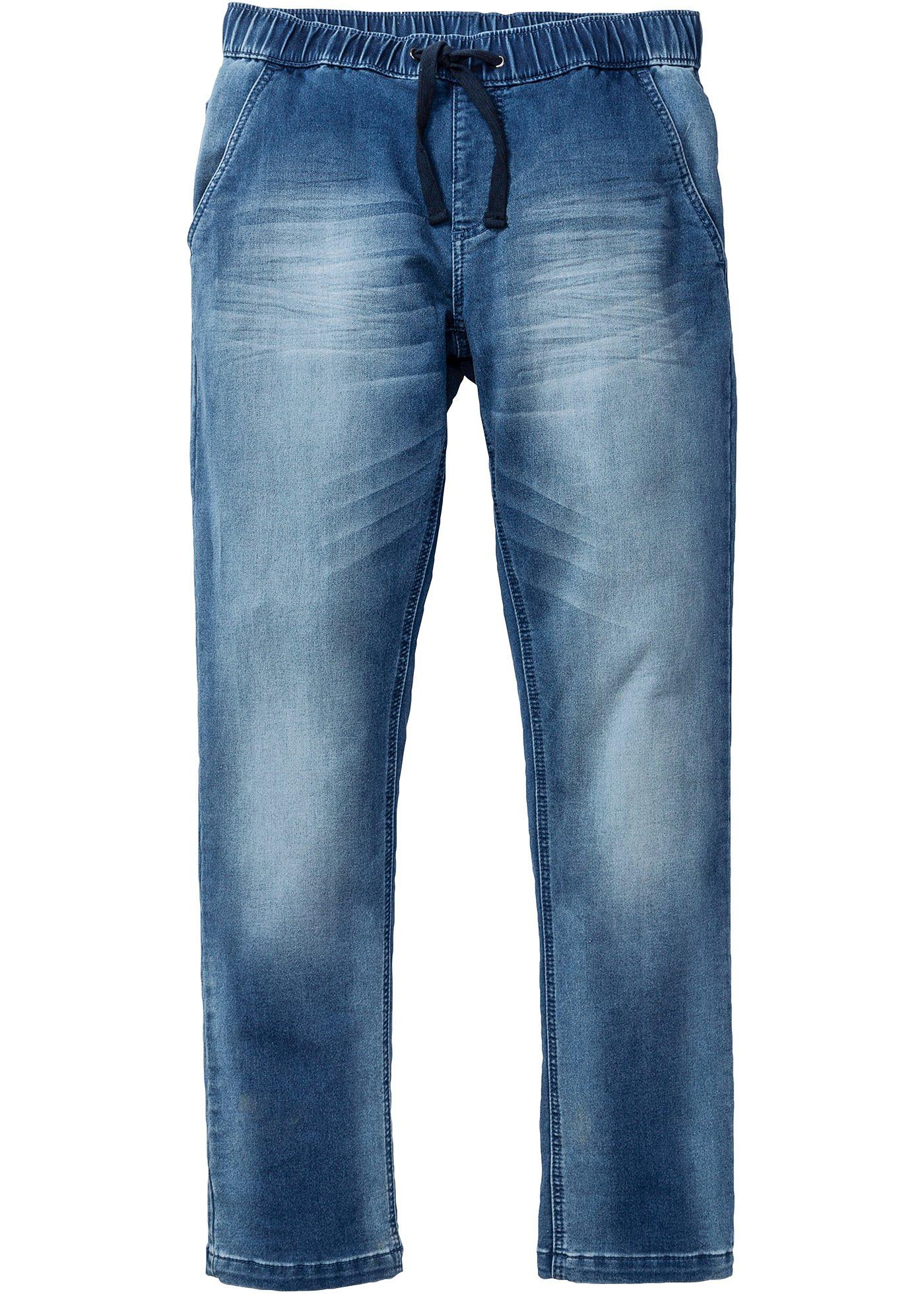 Slim Fit Sweat-Jeans, Straight...