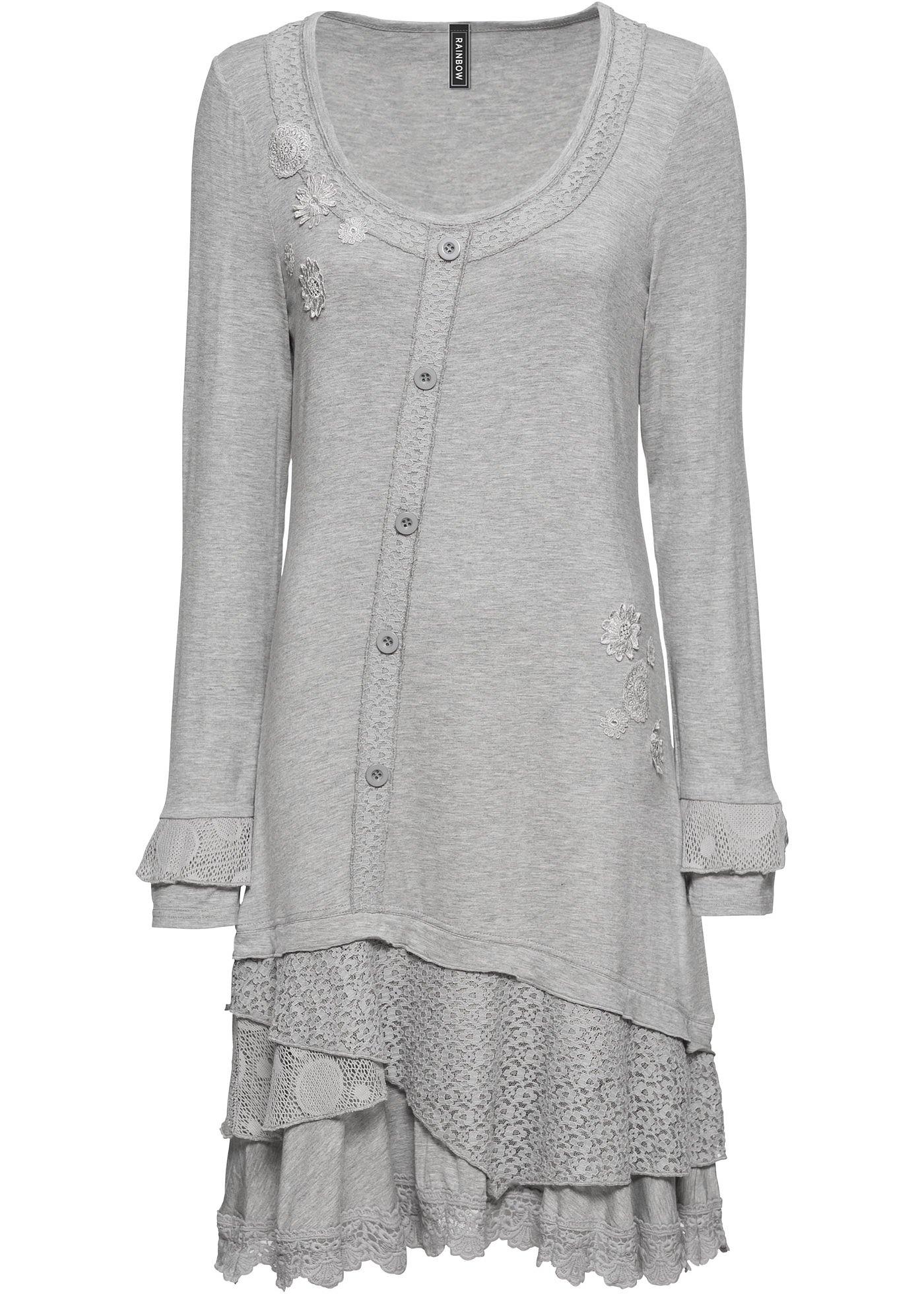 Shirtkleid mit Applikationen Shirtkleid mit Applikationen