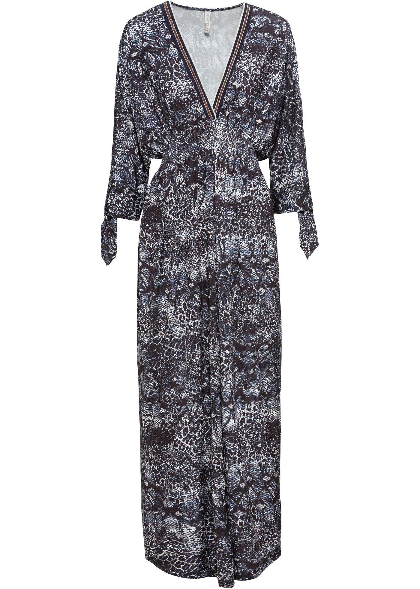 Maxikleid mit V-Ausschnitt Maxikleid mit V-Ausschnitt