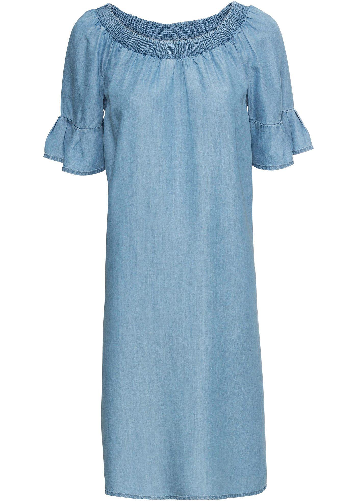 Off-Shoulder-Kleid mit Volant Off-Shoulder-Kleid mit Volant