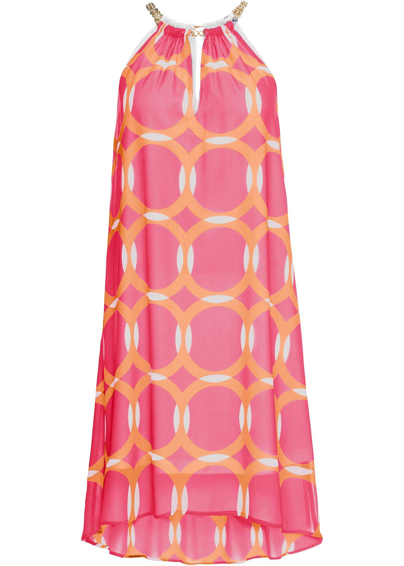 Neckholder-Kleid mit Print Neckholder-Kleid mit Print