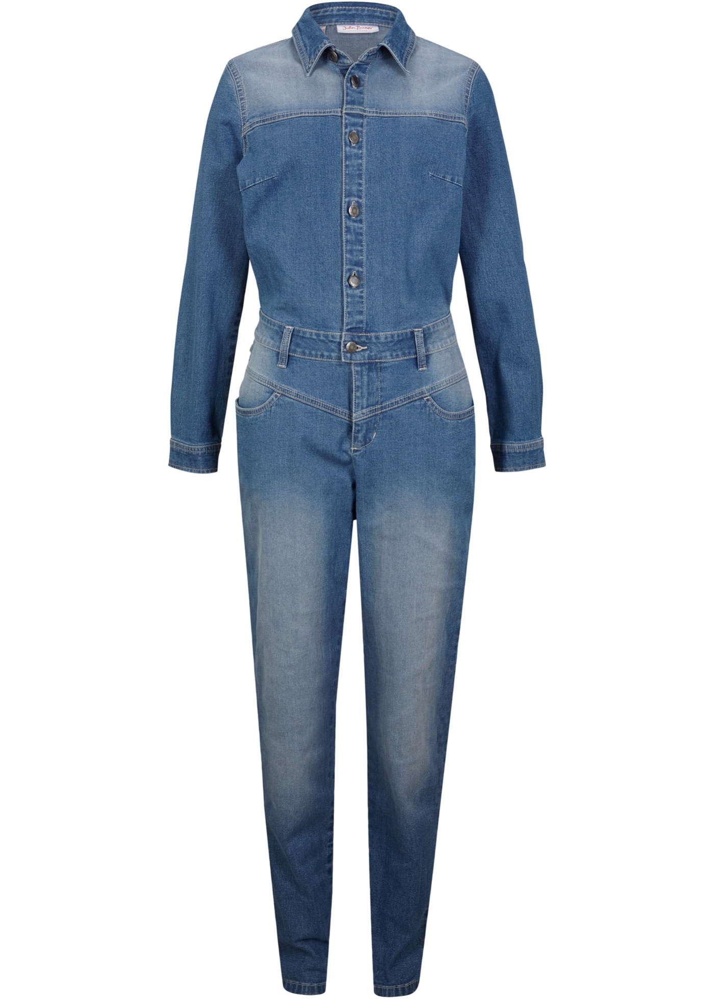 Jeans-Overall mit Stretch