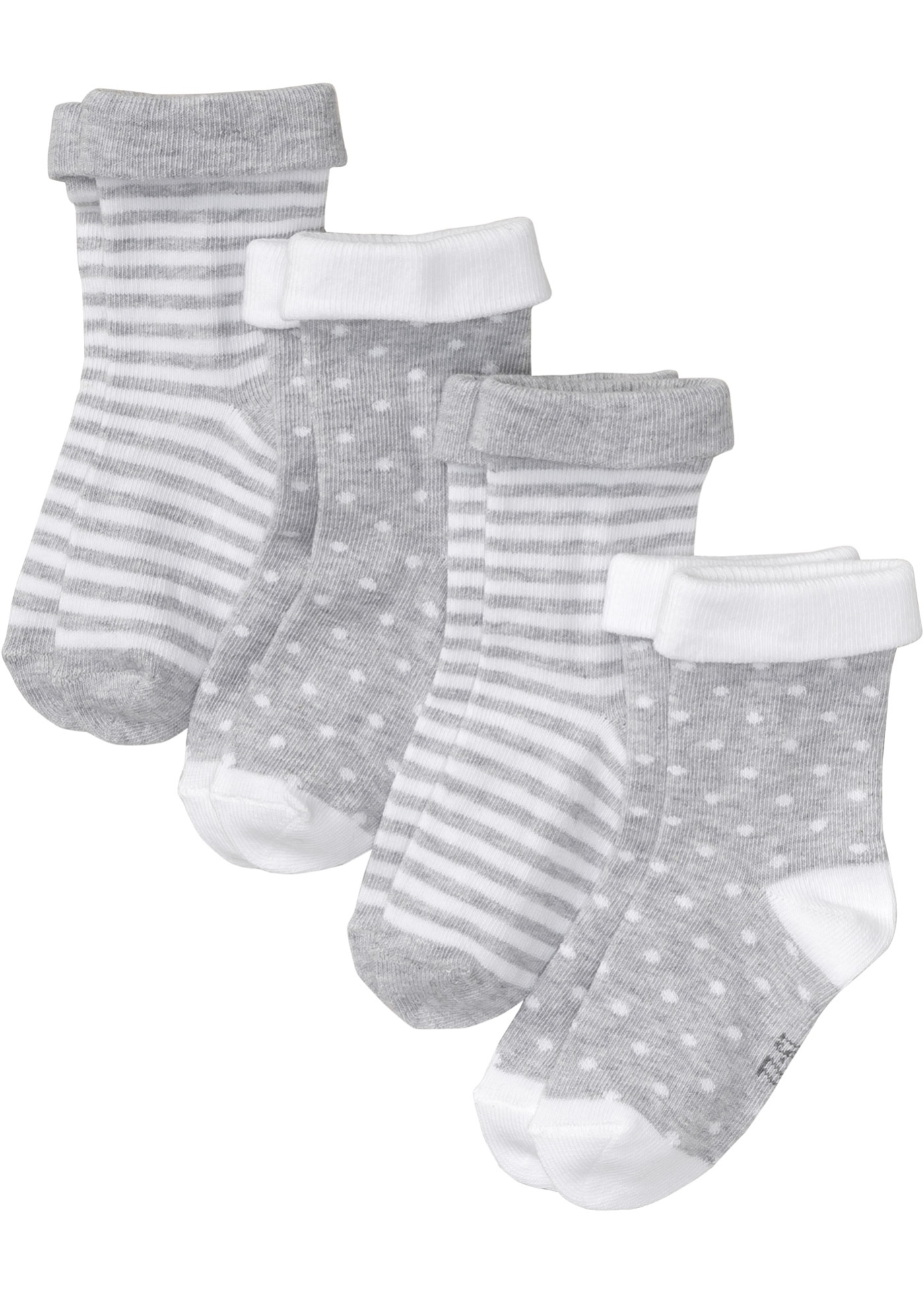 Baby Socken (4er Pack) mit Bio-Baumwolle
